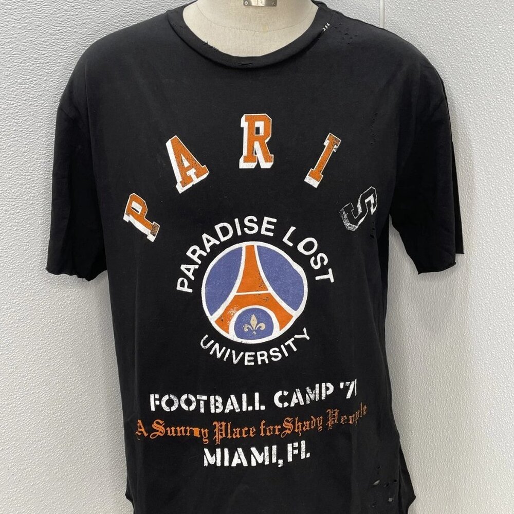 Alchemist Men's Alain Football Camp T-Shirt – Size L – Black